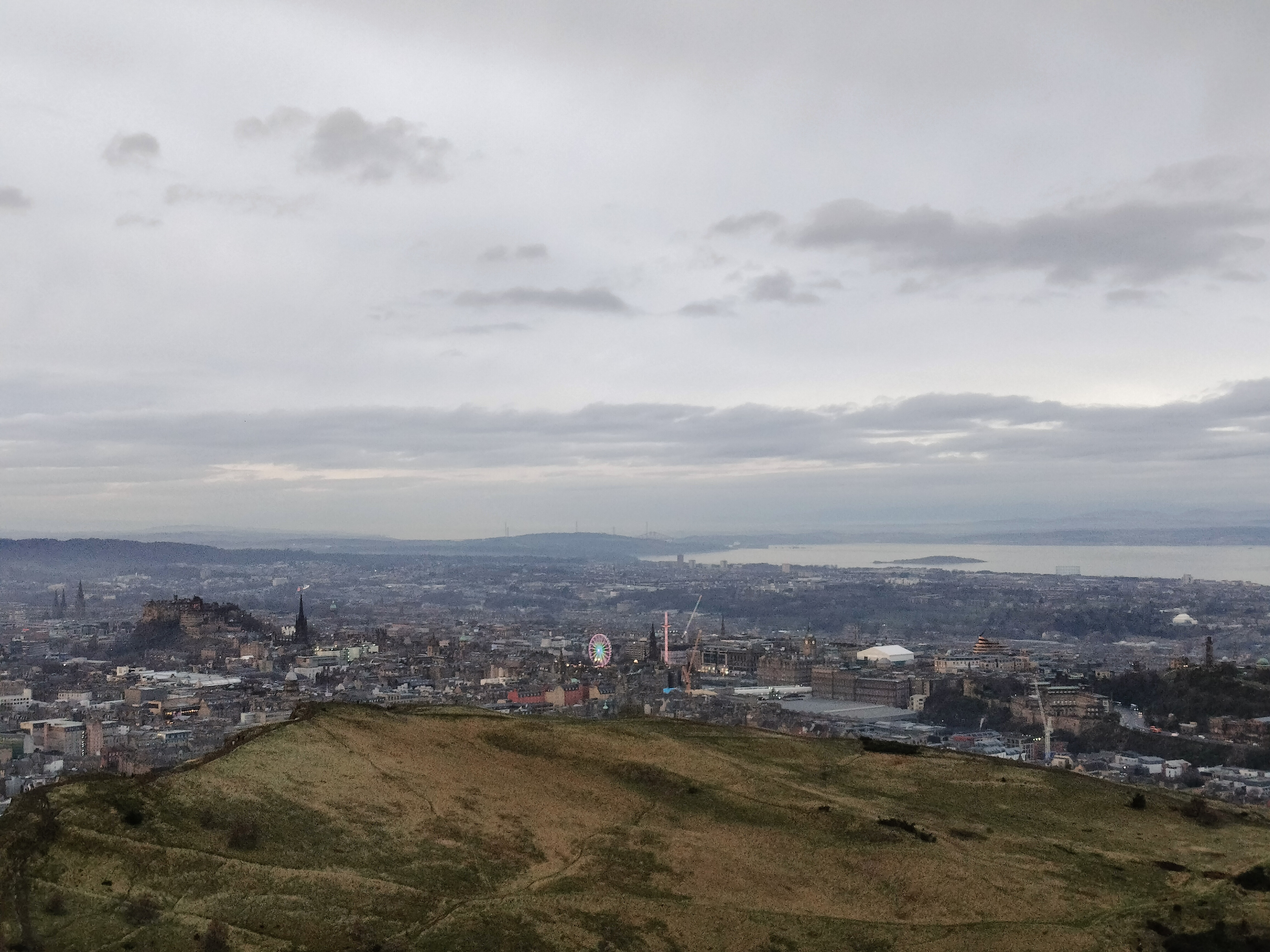 Widok z Arthur's Seat